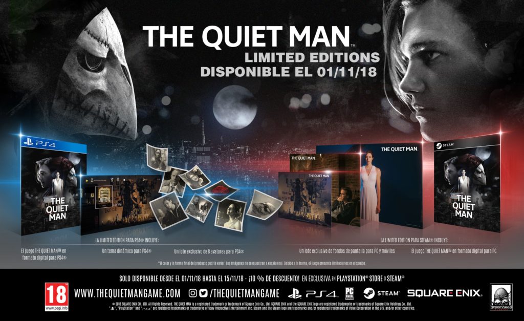 The Quiet Man ya a la venta de PlayStation 4 y PC