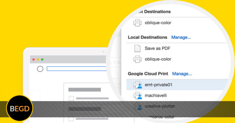 Google echará el cierre a su servicio de impresión en la nube Cloud Print, tras permanecer una década en estado beta