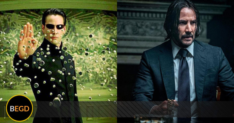 Keanu Reeves comienza a entrenar para John Wick 4 y Matrix 4