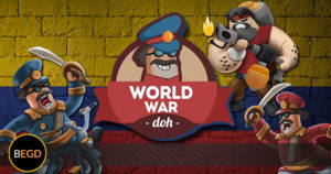 Más de 500.000 descargas del videojuego colombiano «World War Doh» en 2 horas