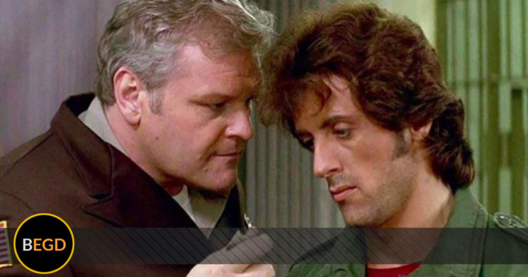 La emotiva despedida de Sylvester Stallone a Brian Dennehy, su villano en Rambo