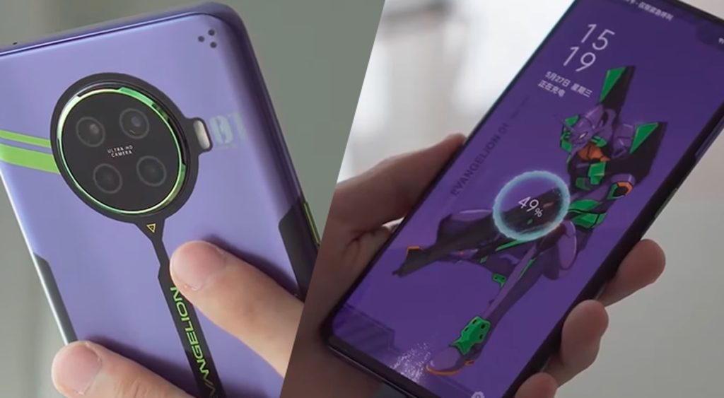 Conoce los detalles del OPPO Reno Ace2, inspirado en la serie de Neon Genesis Evangelion